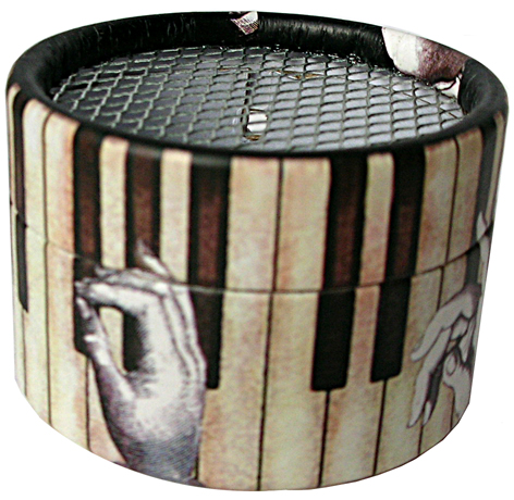Caixa coffret teclas piano: para colocar realejo - Image 2