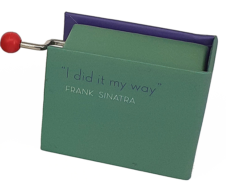 Livro realejo My Way – Frank Sinatra - Image 3