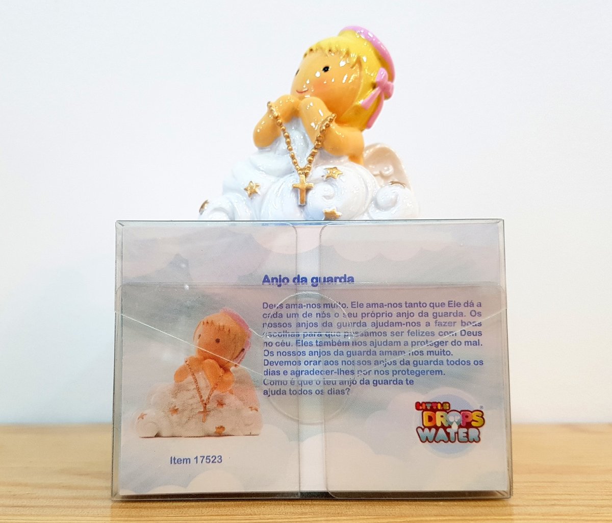Anjo da Guarda Rosa com Nuvens - Image 3