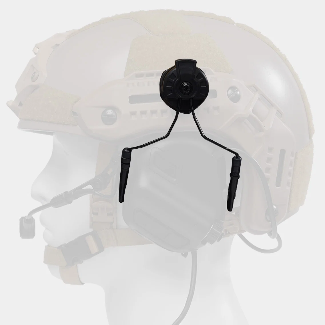 Adaptador de riel para casco - EARMOR - Image 2