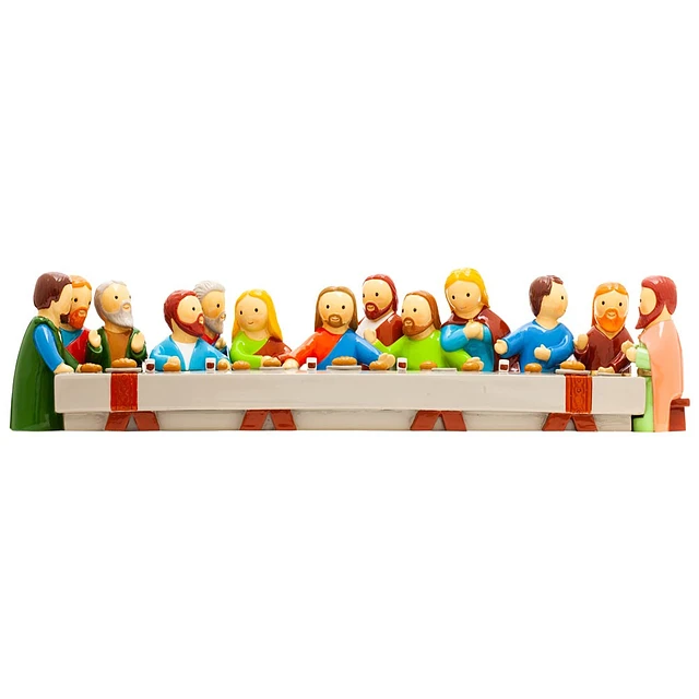 Última Ceia: 12 apóstolos e Jesus - Image 2