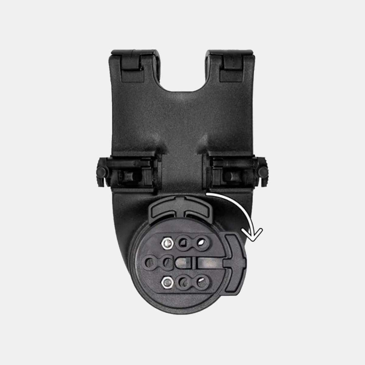 Plataforma rotatoria y desmontable Vega Holster 8K25 para anclaje al cinturón - Image 3