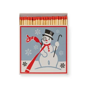 Caixa de Fósforos Boneco de Neve