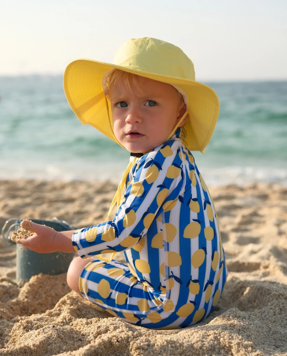 GORRO DE PLAYA - Sunshine Yellow - Image 3