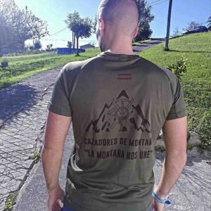 Camiseta de cazadores de montaña