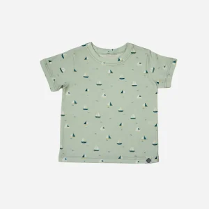 Camiseta Infantil Manga Curta Unissex | Boats