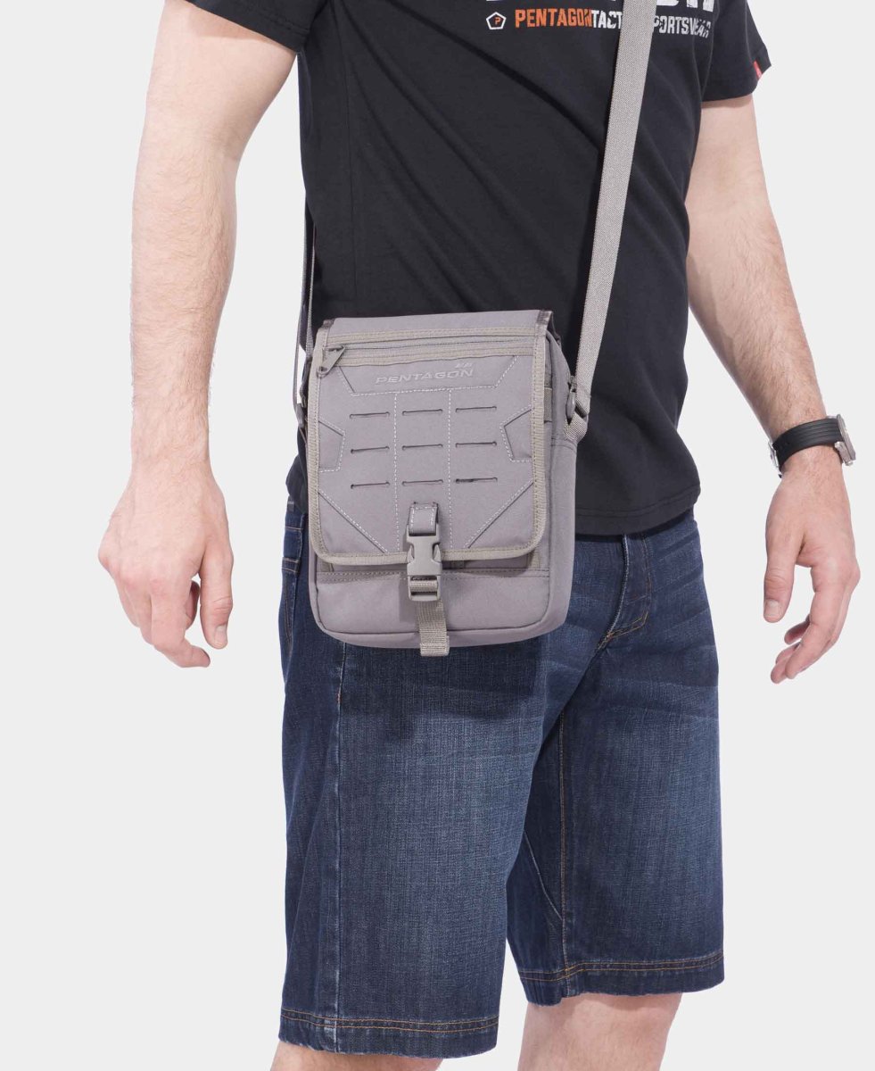 Mochila bandolera Messenger - Pentagon - Image 8