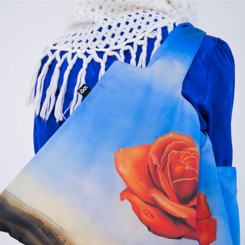 Saco reutilizável LOQI: Meditative Rose, de Salvador Dali - Image 3
