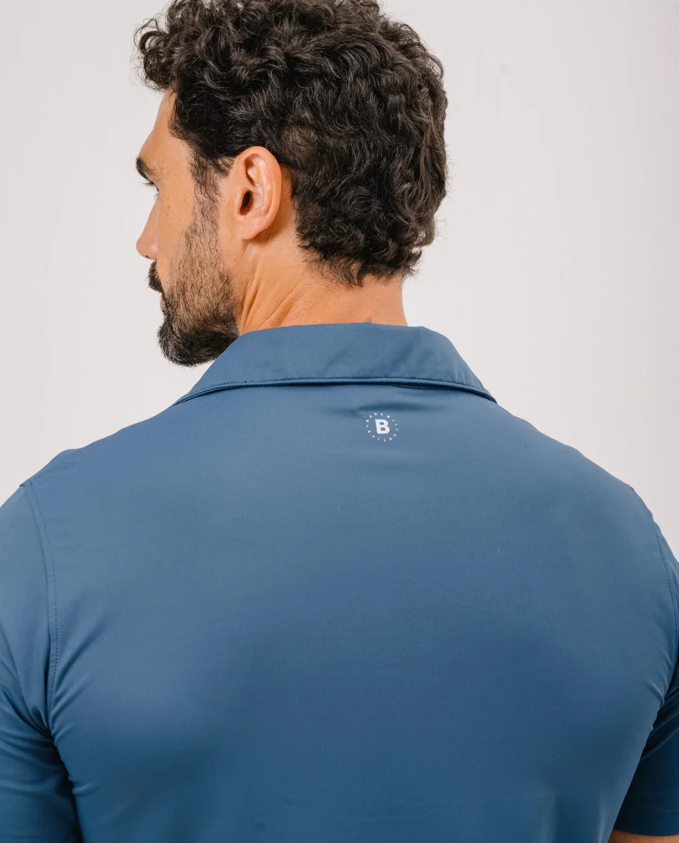 POLO ACTIVE+ HOMBRE - Azul Marino - Image 4