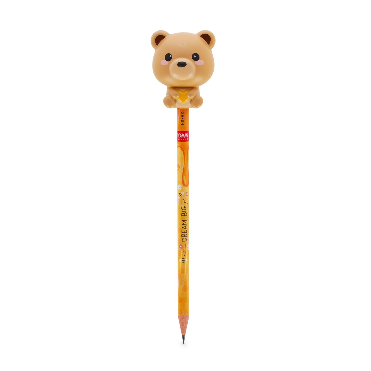 Lápis com Squishy Teddy Bear: Legami