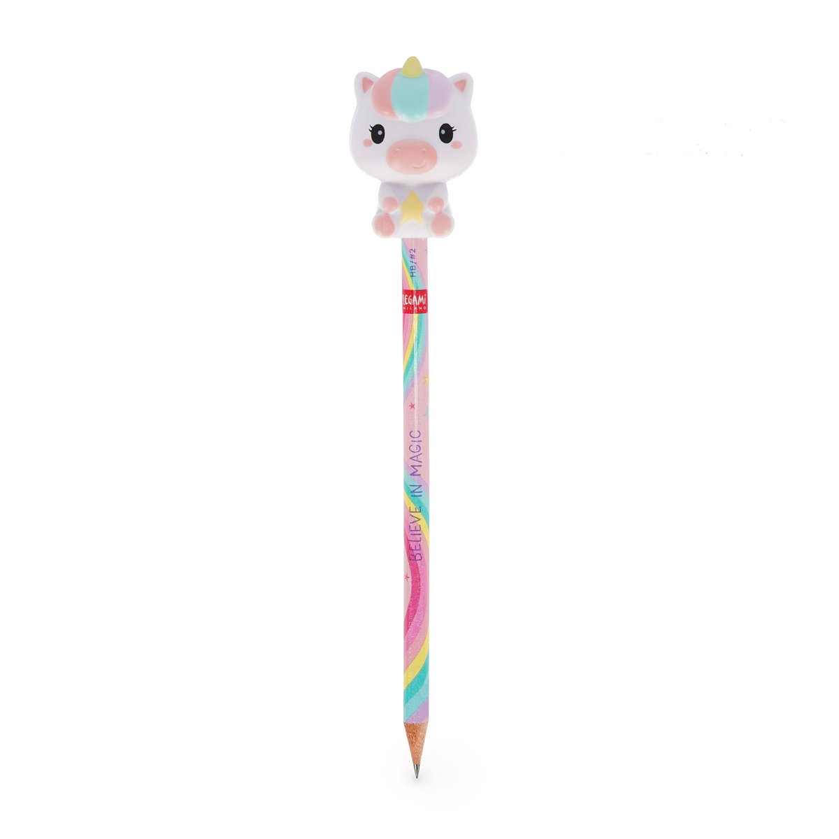 Lápis com Squishy Unicórnio: Legami