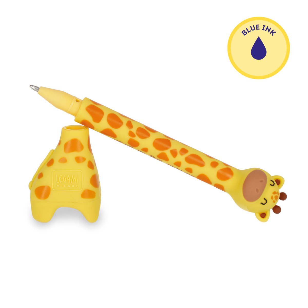 Caneta com base Stand-Ink Ovation Girafa: Legami