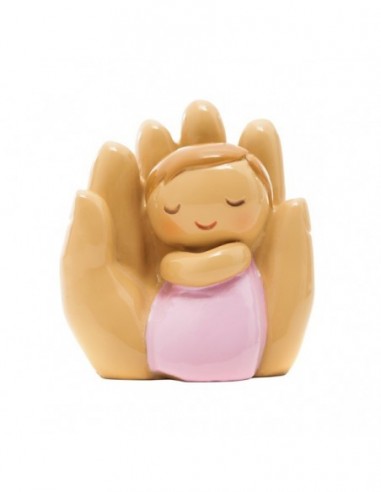 Proteção de Deus: Bebé na Mão roupa rosa - Image 2
