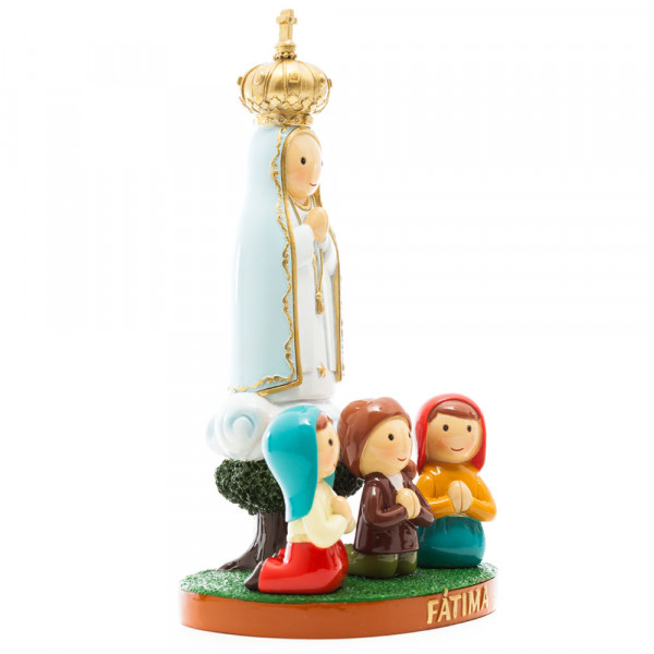Aparição de Fátima : base redonda FÁTIMA - Image 3