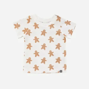 Camiseta Infantil Manga Curta Unissex | Gingerbread