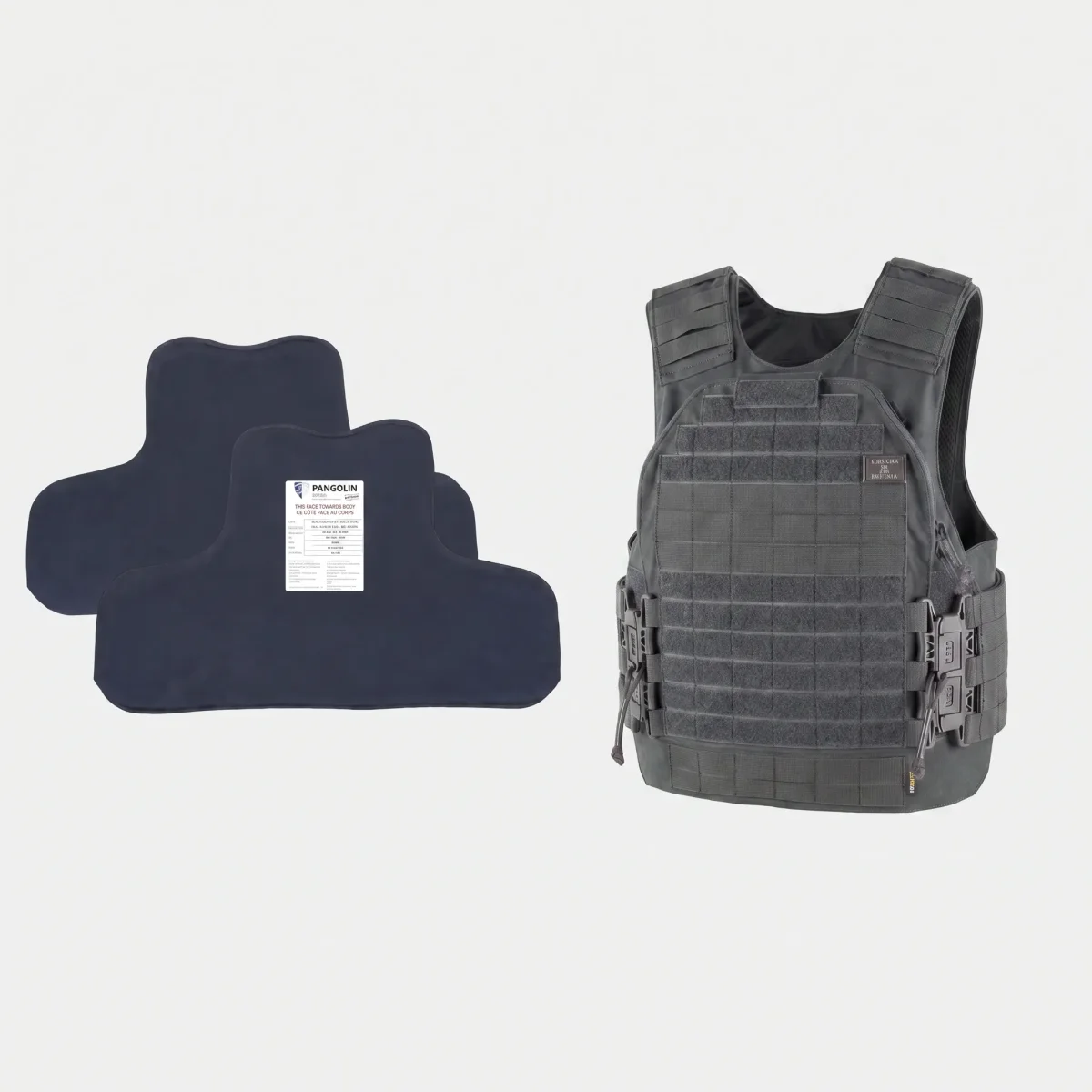 Pack de chaleco Aegis + paneles antibalas, anticuchillo y antipunzón Pangolin - Image 3
