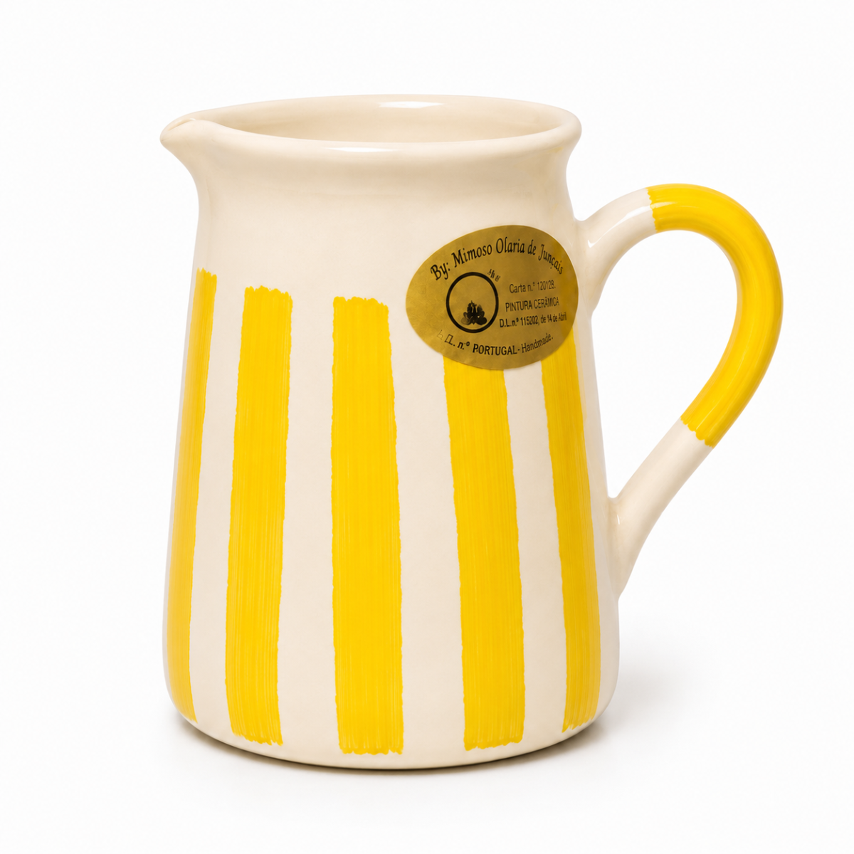 Jarra Riscas Direita pequena 750ml em Caixa: Amarelo - Image 2