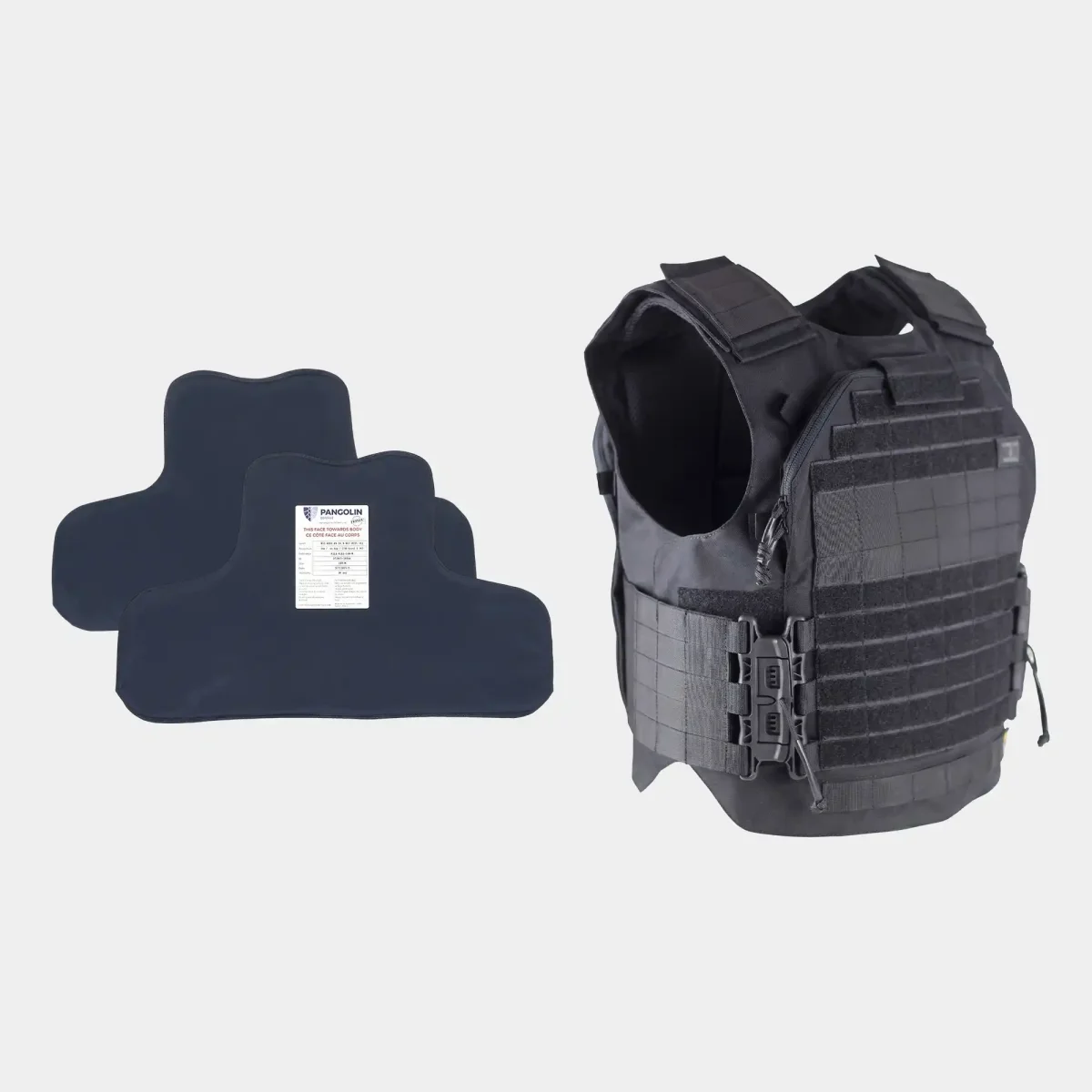 Pack de chaleco Aegis + paneles antibalas, anticuchillo y antipunzón Pangolin - Image 2