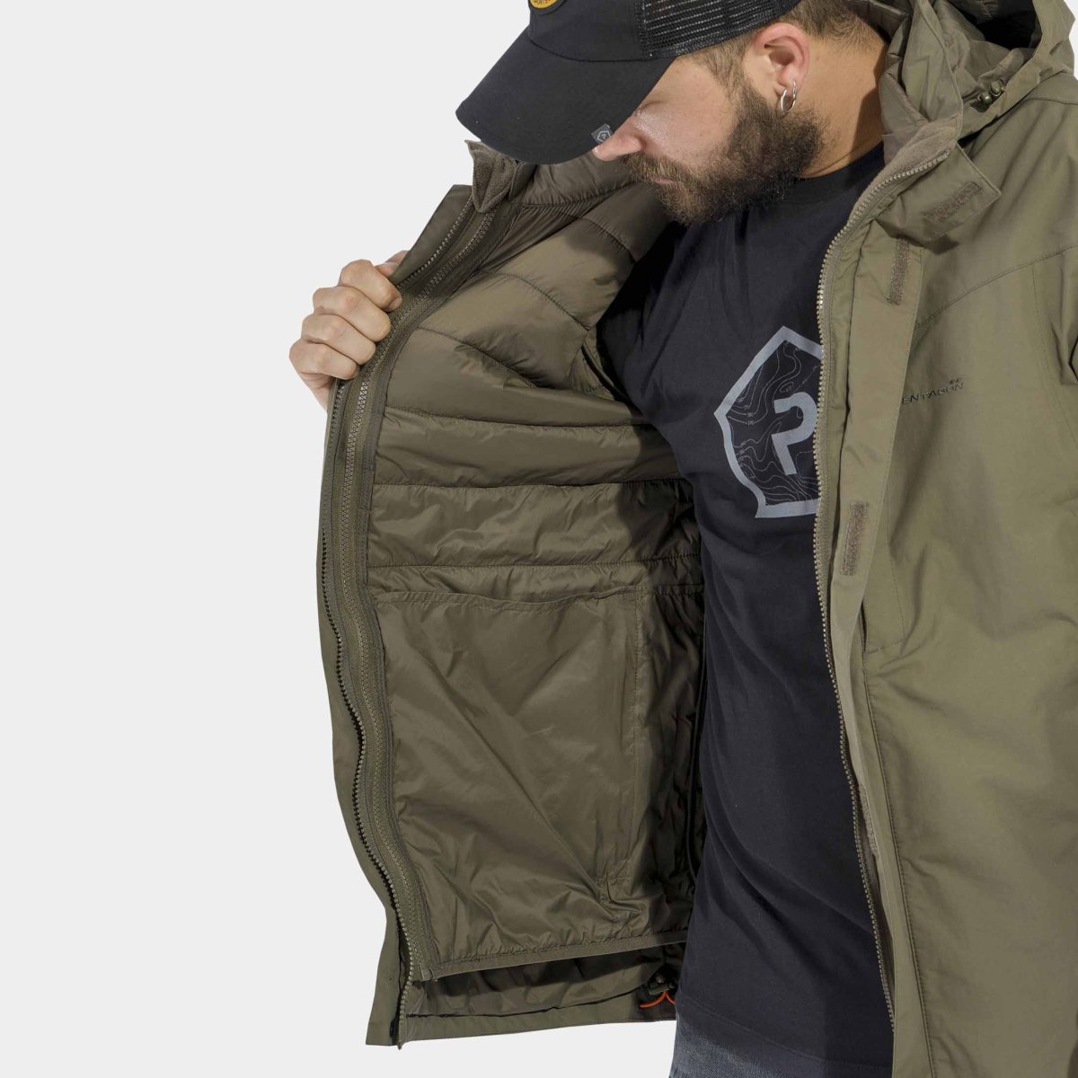 Parka convertible Gen V3.0 impermeable - Pentagon - Image 5