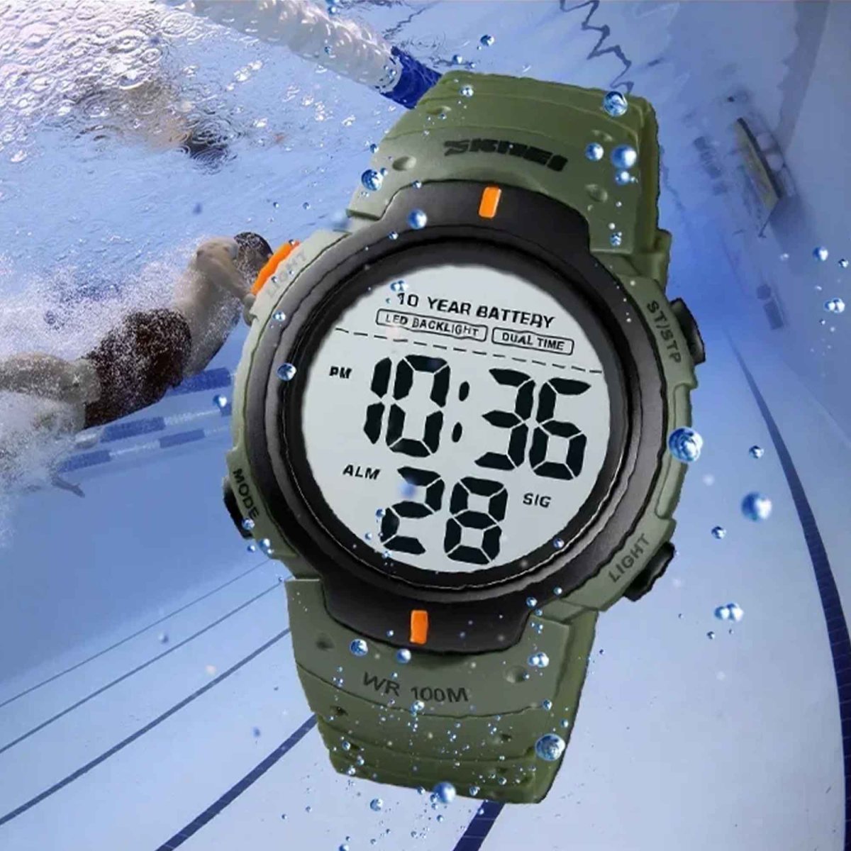 Reloj digital sumergible 1560 - SKMEI - Image 9
