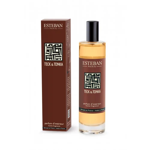 Spray aromatizador 75ml: aroma Teck et Tonka - Image 2